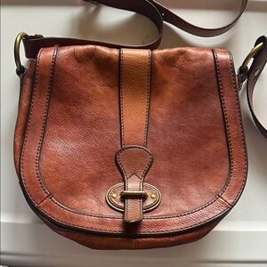 Fossil Brown Leather Women's Bag